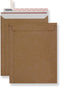 Rigid Mailers 30 Pack - 9.25 x 11.75 inches Brown Self Seal Bulk Cardboard Kraft Mailers for Documents