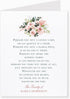 Sympathy Acknowledgement Cards with Envelopes, 5.5x4.25 Personalized Funeral Thank You Cards with