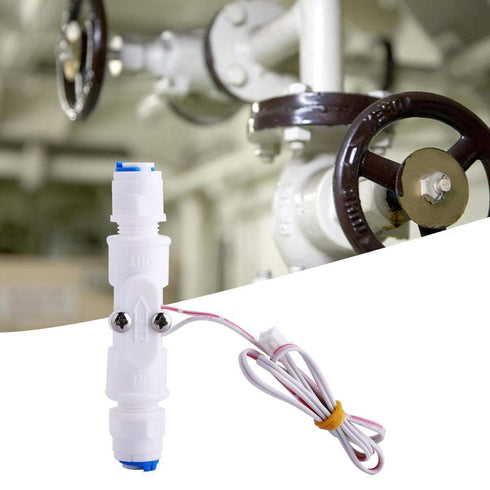 G1/4 Liquid Water Sensor PE Water Switch Flowmeter