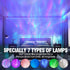 PILIPALASTAR Northern Lights Projector, Night Light Projector for Bedroom Built-in Bluetooth Speaker, White Noise
