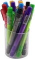 Pencil Erasers - Pen-Style Funny Portable Mechanical Eraser for Artists, Pack of 12