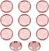 BENECREAT 11Pcs Aluminium Alloy Binding Discs, 18mm/0.7 Inch Metal Discbound Expansion Discs for Notebook