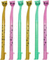 Maydahui 12 PCS Elegant Cat Shape Rollerball Pens, Cute Kawaii Animal Pen with Black Gel Ink for Girls School Office