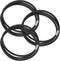 Sankoly 3 Pack Trash Can Bands Garbage Bag Elastic Bands Durable Rubber Band