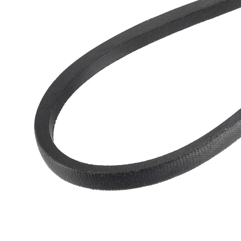 O-500 V-Belts, 522mm Pitch Length x 10mm Width x 6mm Thickness Rubber Drive Belt for Power Transmission, Black