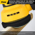 5 Pack 6 Inch 6 Inch 49-Hole TPmax Sanding Interface Pads, Hook and Loop - Soft Density Sponge Cushion Buffer Backing