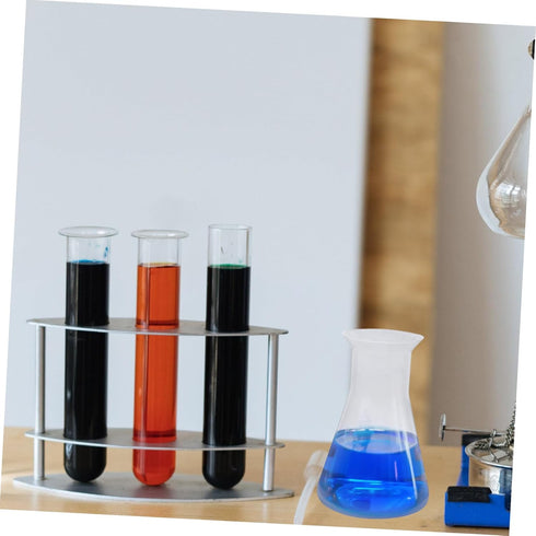 6pcs Graduated Laboratory Flask Set, 100ml Plastic Conical Erlenmeyer Flask for Chemistry Experiments