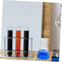 6pcs Graduated Laboratory Flask Set, 100ml Plastic Conical Erlenmeyer Flask for Chemistry Experiments