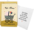 Qiliji Pregnancy Announcement Card, New Baby Announcement Card, Pregnancy Reveal Cards for Family