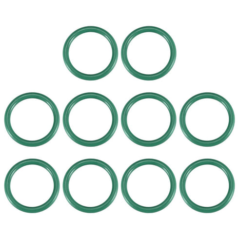 uxcell Fluorine Rubber O-Rings, Pack of 10, 29mm OD 22mm ID 3.5mm Width FKM Seal Gasket for Plumbing