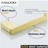 RANDOM Brushed Gold Toilet Paper Holder, Modern SUS 304 Stainless Steel Bathroom Tissue Roll Holder