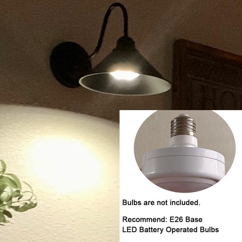E26 Fixture(2 BRIGTTESS Black Wall Sconces,Industrial Wall Sconce Lights, Farmhouse Wall Light Fixtures, Wall