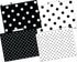 Barker Creek Black & White Dot File Folders on 14pt Stock, Set of 12, Letter Size, 1/3 Cut Tabs, Home, School and Office Supplies (2004) by BARKER CREEK