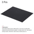 MECCANIXITY ABS Plastic Sheet 10 Inch x 8 Inch x 0.08 Inch, Black Styrene Sheets for Building Model DIY Crafts (3 Pcs)