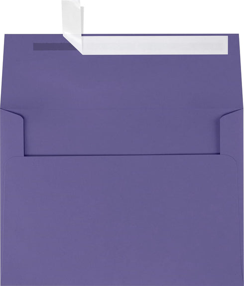 LUXPAPER A7 Invitation Envelopes for 5 x 7 Cards in 80 lb. Wisteria, Printable Envelopes, 50 Pack
