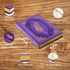CAGIE Vintage Journal for Women, 320 Pages Gold Edge Paper Notebook, A5 Hardcover Journal Notebook Leather Journals for writing, 5.7" x 8.3", Purple by CAGIE