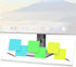Yncotte Monitor Memo Board Holder 14"x5", Office Organization Memo Holders for Computer Sticky