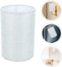 2pcs Zerodeko Modern Linen Drum Lamp Shade Cover for Base Floor Lamps Elegant Natural Design Easy to Clean Handmade