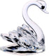 H&D HYALINE & DORA Sparkle Crystal Swan Figurine Collection - Paperweight Table Centerpiece Ornament