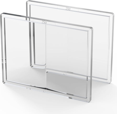 ARCCAPTAIN 2PCS Welding Cheater Lens Magnifying Lens, 2.5 Magnification, 3.54" x 4.25",