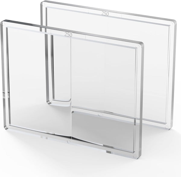 ARCCAPTAIN 2PCS Welding Cheater Lens Magnifying Lens, 2.5 Magnification, 3.54" x 4.25",
