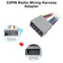 22PIN 1500 2500 3500 Stereo Wire Harness Radio Wiring Harness Adapter Compatible with Dodge RAM Charger Caravan Jeep