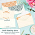96 Set (64 32 2 8.5 11 Anzon Mories Piece Stationary Sheet Paper and Envelope) Both Side Line Vintage Ivory Lace