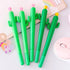 Pack of 30 Cactus Shaped Ballpoint Pens, 0.5mm Black Gel Ink Writing Pen for School Home Office Supplies