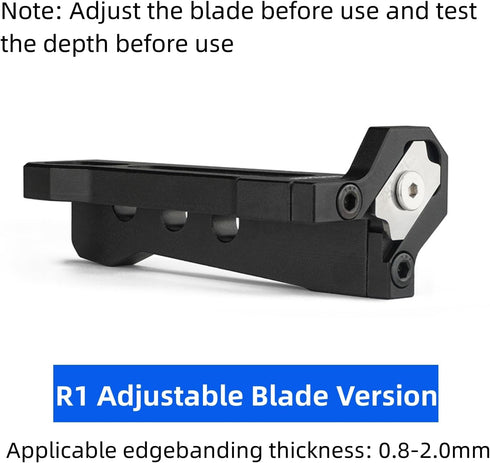 Edge Banding Trimmer, Chamfer Plane Edge Banding Tool for Woodworking, Manual Planer for Deburring Sealing