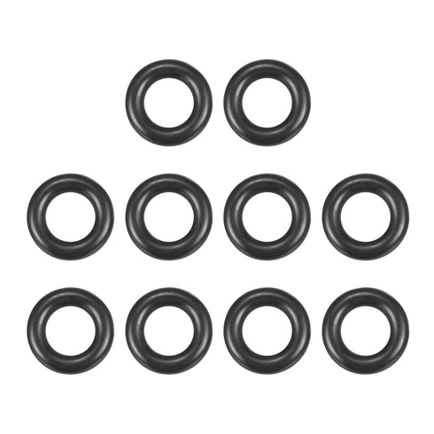 MECCANIXITY Nitrile Rubber O Ring: 0.59" OD, 0.31" ID, 0.14" Width NBR Sealing Gasket, Pack of 10