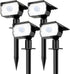 nipify Solar Lights Outdoor Waterproof, Motion Sensor Spot Lights- 4 Pack/56 LED/3