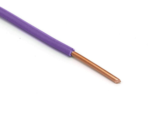 THE CIMPLE CO 10 Feet Insulated Solid Copper THHN/THWN Wire - 10 AWG, Made in The USA, Electrical Rated for 600 Volts,