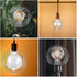 5.90 Inch OSALADI Glass Lampshade Replacement Clear Globe Lamp Cover for Ceiling Table Floor Lamps Easy Install