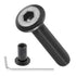 METALLIXITY Furniture Crib Screws Replacement Set with Wrench(M6-1x30mm) 20Pcs, Connector Bolts M6 Screw