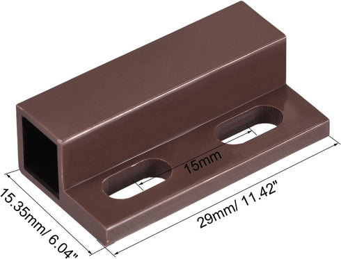 uxcell Wired Door Contact Window Sensor NC Surface Mount Magnetic Reed Switch Brown 3 Pcs by uxcell