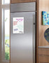 Magnetic Fridge Whiteboard Sheet for Kitchen Refrigerator - Dry Erase Organizer & Planner 11"x17" Strong Magnet with