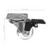 4pcs Hemobllo Swivel Casters for Furniture Caster Wheels for Cabinets Swivel Wheel for Tables Sofa Bedside Display