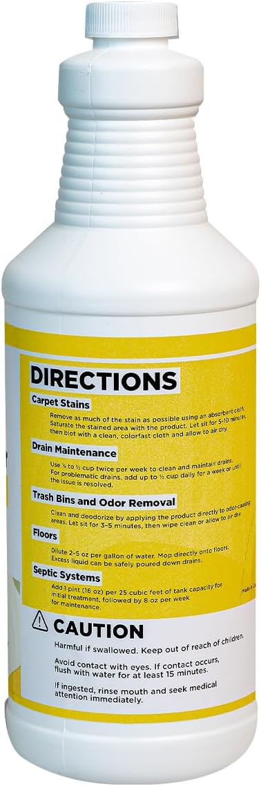 Commercial (32 NORTHWEST ENTERPRISES Multi-Purpose Enzyme Cleaner - Household and Pets Cat Dog Urine and Poop