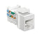 Leviton Home 6 Snap-In Connector, T568A/B Wiring, 61HOM-RW6, White