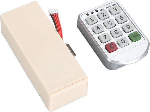 Ymiko Smart Door Lock, Keyless Door Lock with Keyless Entry Cabinet Password Lock Keypad Lock Digital Electronic Coded