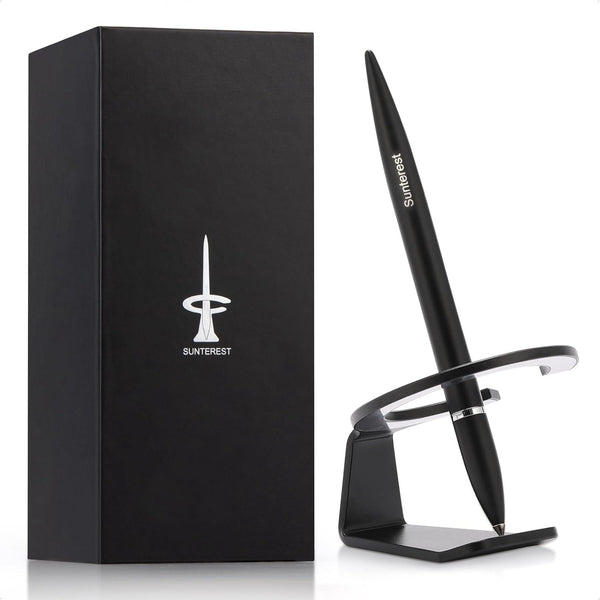 SUNTEREST Magnetic Levitation Gel Ink Pen, Metal Luxury Gifts for Men & Women,