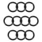 Othmro 10pcs Nitrile Rubber O-Rings, 5mm Wire Dia 45mm OD Metric Sealing Washers for Oil or Air Sealing
