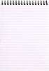 Rhodia Lined Wirebound Notepads, 6 x 8 1/4-Inches, Black (165019C), Pack of 5