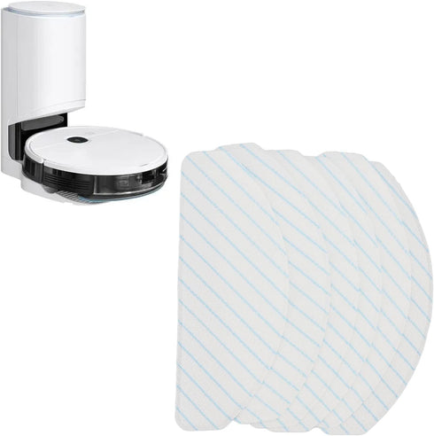Yeedi Vac 2 Pro Station Accessories Kit - Includes 3 Mopping Pads & 3 Washable Mop Pads for Yeedi Vac 2 Pro