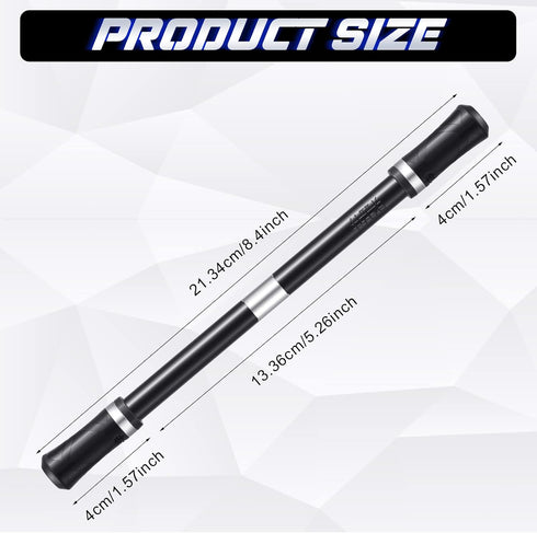 Outus 2 Pieces Spinning Pen Rolling Finger Rotating Gaming Trick Pen Mod with Tutorial No Refill Stress Releasing Brain