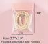 25 PCS Anti Tarnish Jewelry Bags, EVA Plastic Packing Bags, Transparent Sealable Pouches Ziplock Storage Bags, Resealable Poly Bags for Holding Jewelries, Earing, Link Chain, Necklace(2.7"x3.9") by FADBBW