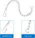 Toilet Handle Chain - Stainless Steel Flapper Lift Chain Replacement, Fits Most Toilet Flappers, 3 Pieces