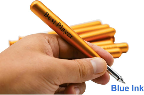 Maydahui 12 Pcs Baseball Ballpoint Pens, Cool Sports Best Player Pens, Blue Ink for Team Associations, Clubs, School