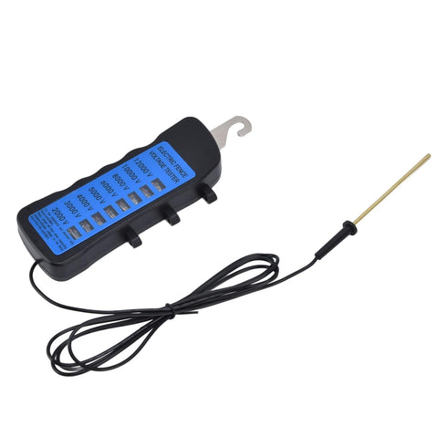Electric Fence Voltage Tester, 12KV Neon Fault Finder with 8 Neon Indicator Lights for Farms Waterproof