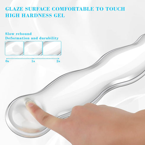 Set, Set Gel Keyboard & Mouse Wrist Rest Ergonomic Keyboard and Mouse Pad with Wrist Support Typing Pain ReliefSuitable